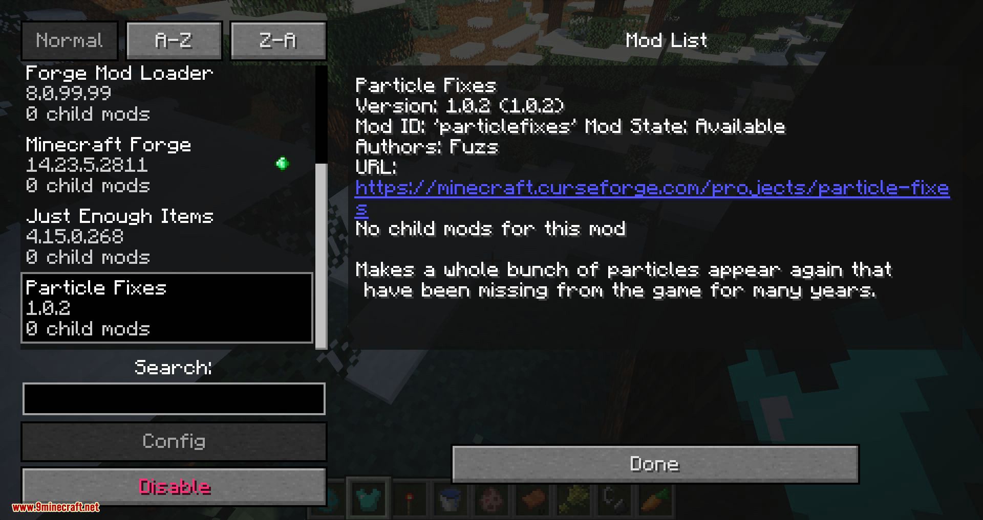 Particle Fixes mod for minecraft 10
