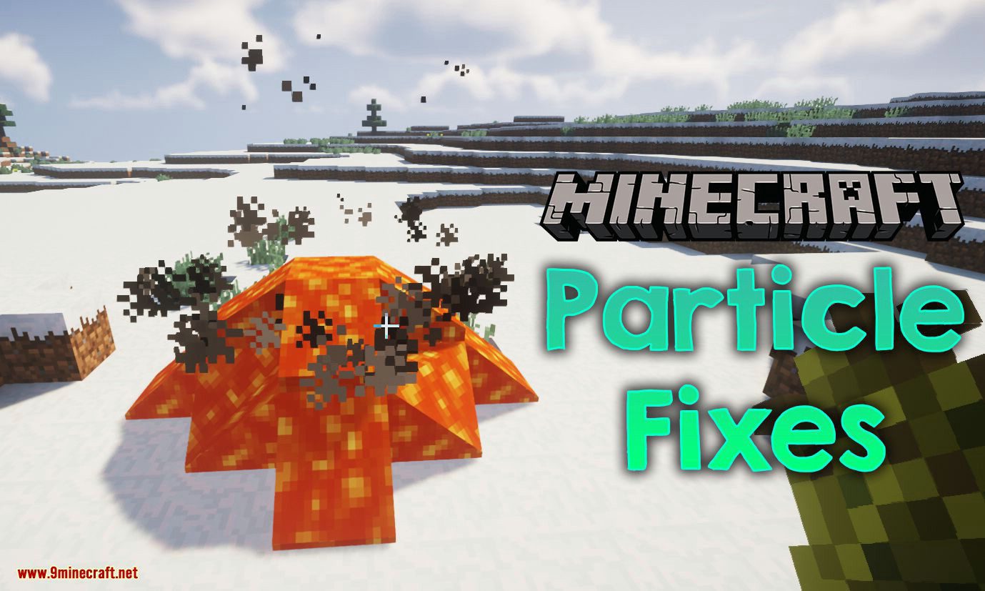 Particle Fixes mod for minecraft logo