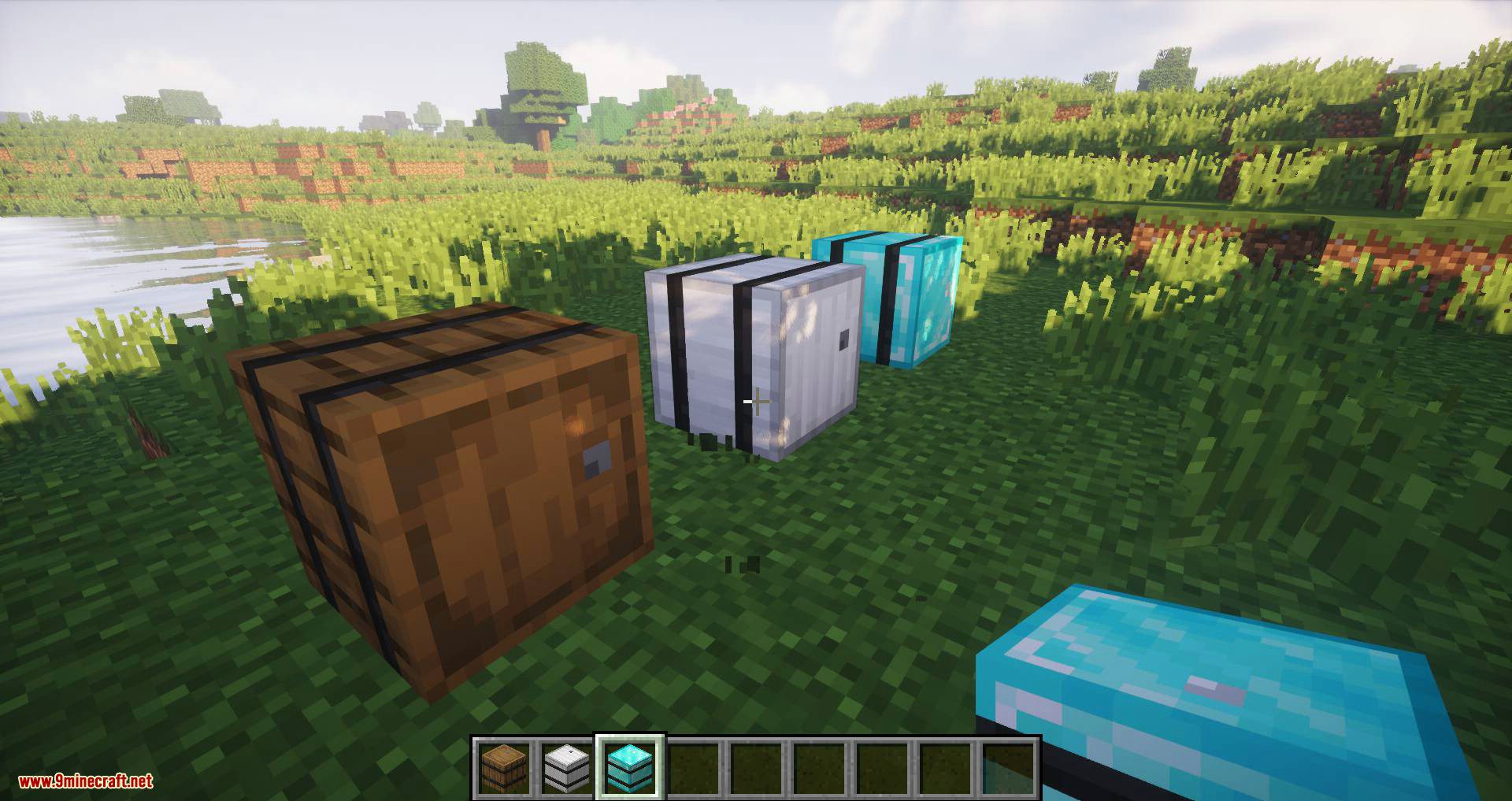 Diamond Barrels mod for minecraft 01