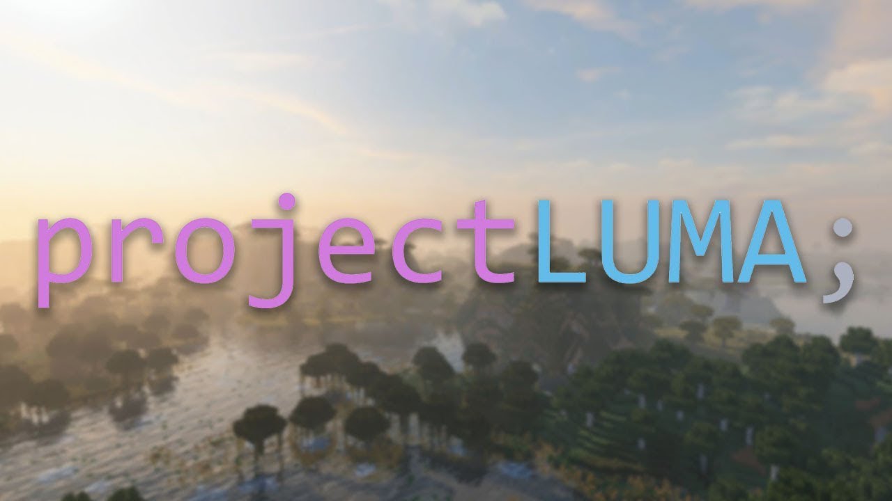 projectLUMA shaders mod for Minecraft logo