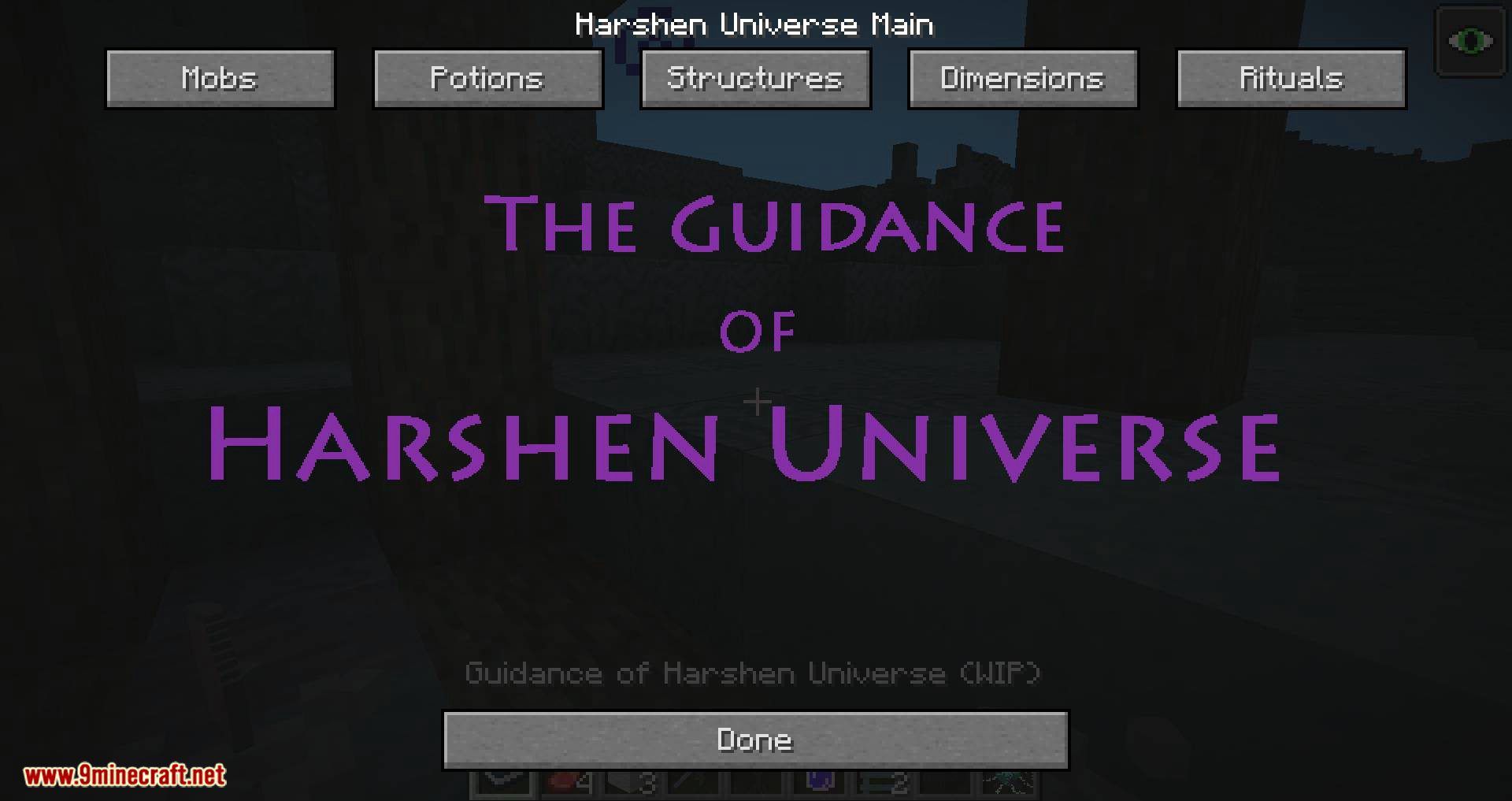 Harshen Universe United mod for minecraft 10