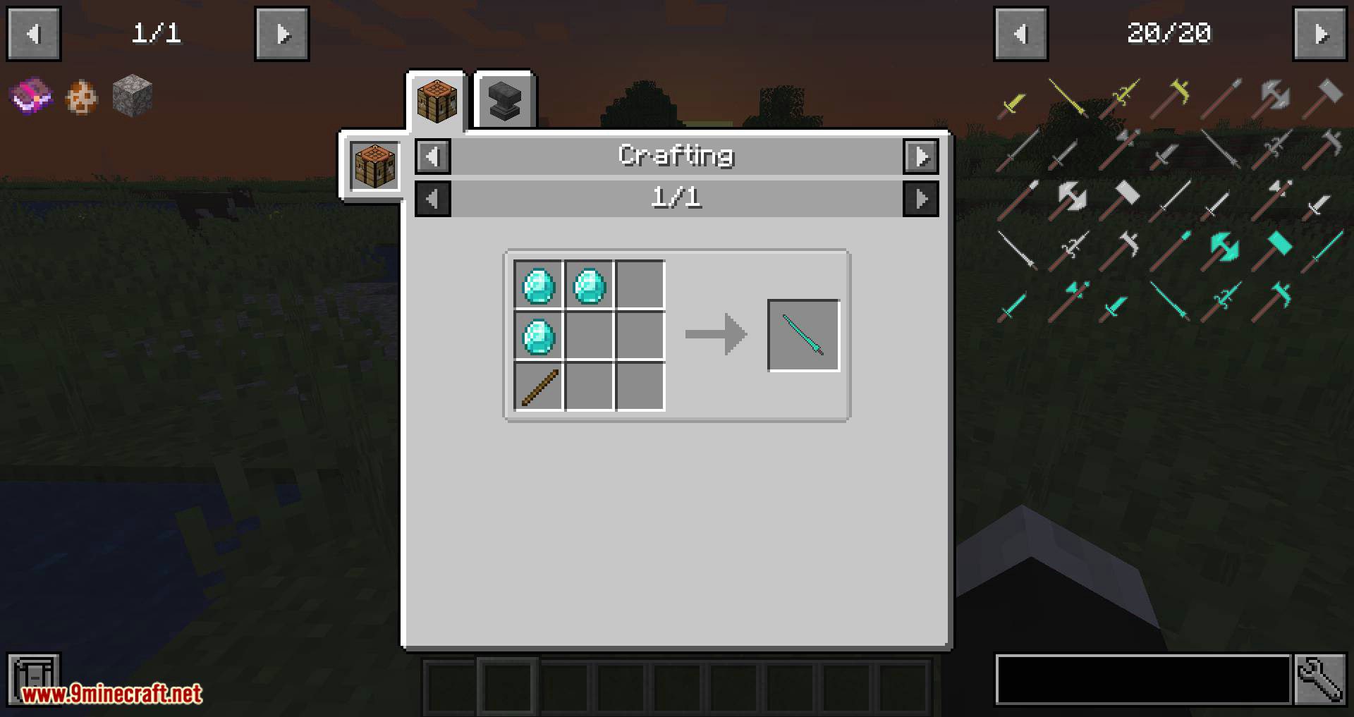 TrinityWeapons mod for minecraft 06