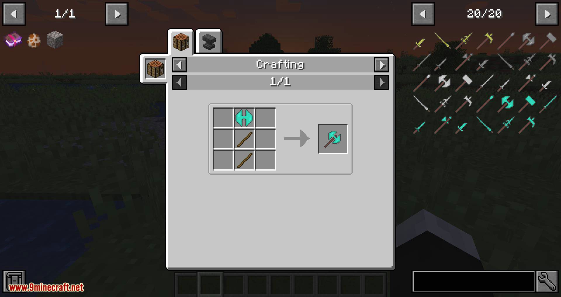 TrinityWeapons mod for minecraft 08