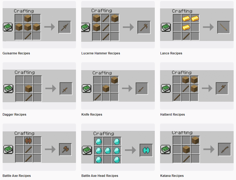 TrinityWeapons mod for minecraft 11