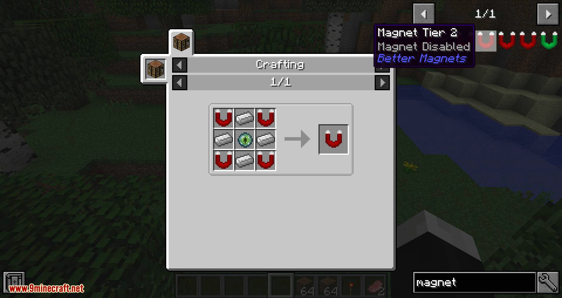 Better Magnets mod for minecraft 09