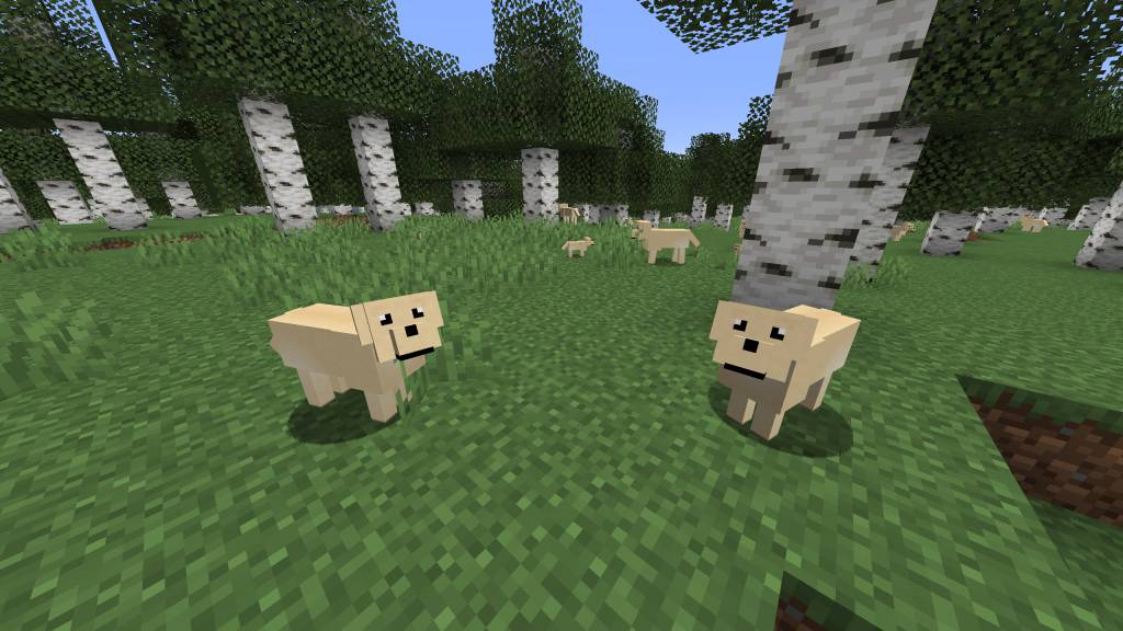 Dogs Mod Minecraft