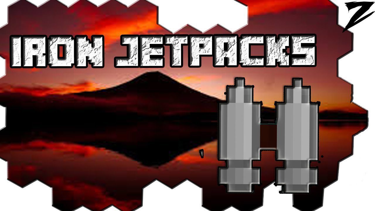 Iron Jetpacks Mod 1.16.5/1.15.2/1.12.2 For Minecraft - Cube World Game