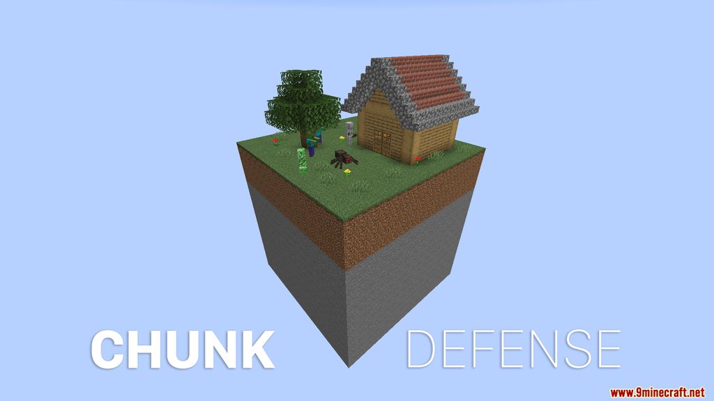 Chunk Defense Map 1.14.4 for Minecraft - 9Minecraft.Net