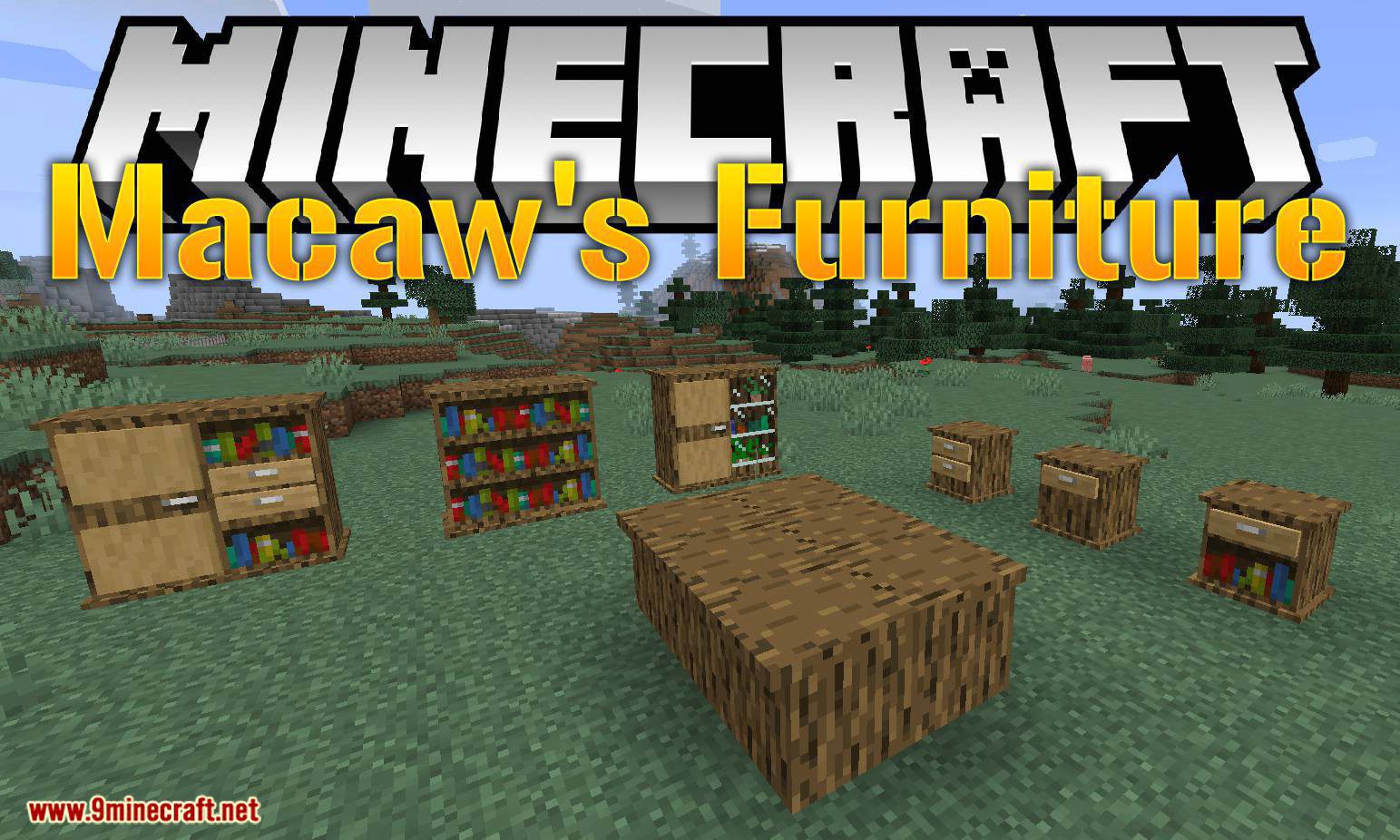 Macaw S Furniture Mod 1 19 1 18 2 Decorate Your World With Tons Of Furniture 9minecraft Net