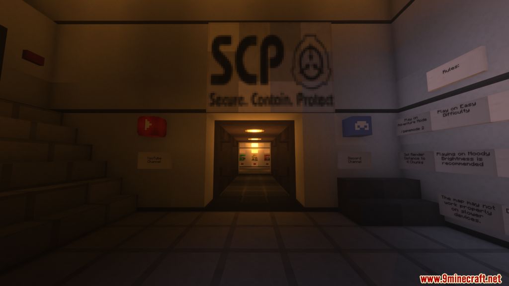 SCP Containment Breach in Minecraft PE 