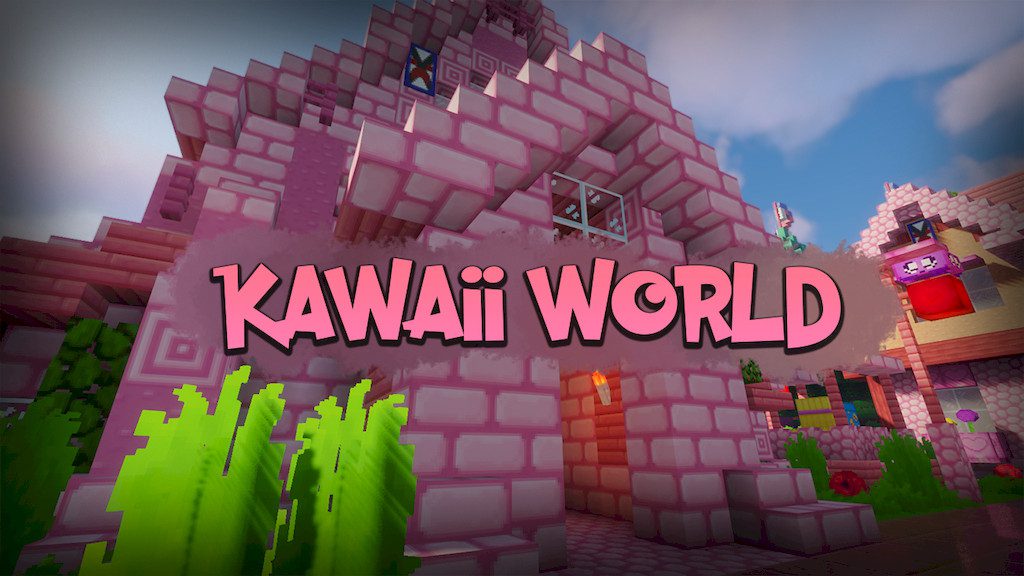 Kawaii World Texture Pack 1.18.2 Minecraft - Free Download