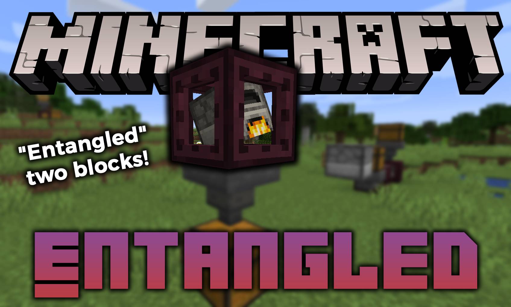 Entangled mod for minecraft logo