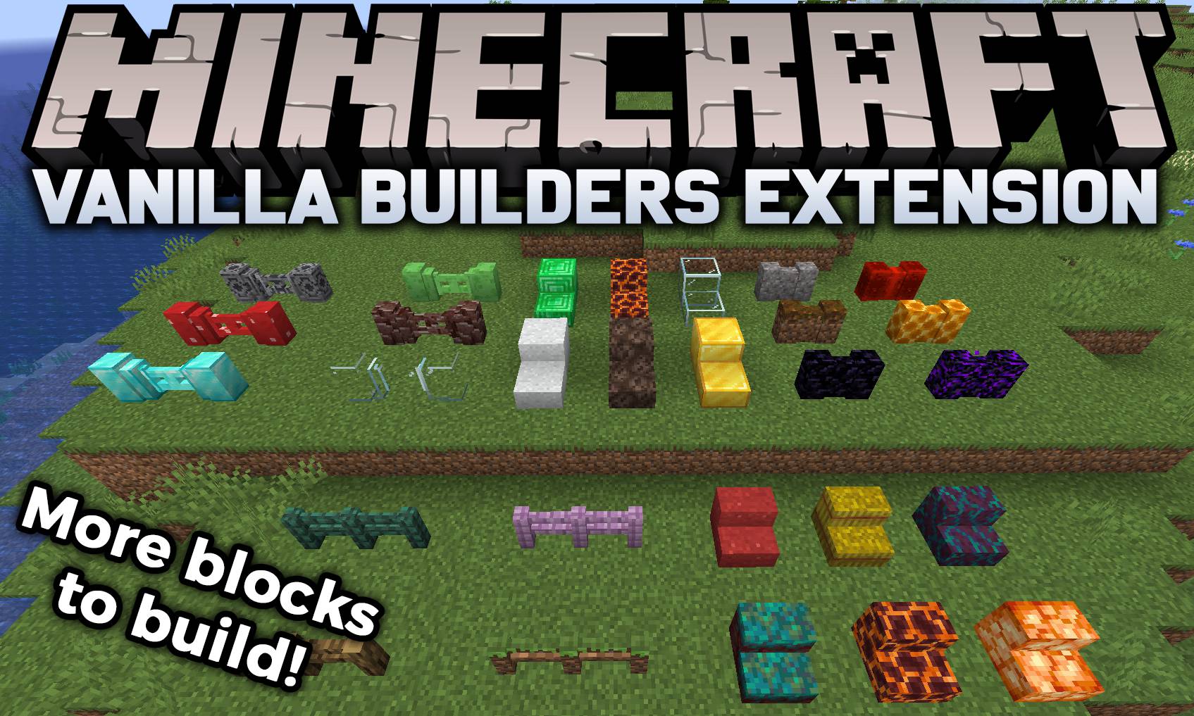 Vanilla Builders Extension Mod 1 16 4 1 15 2 More Blocks To Build 9minecraft Net