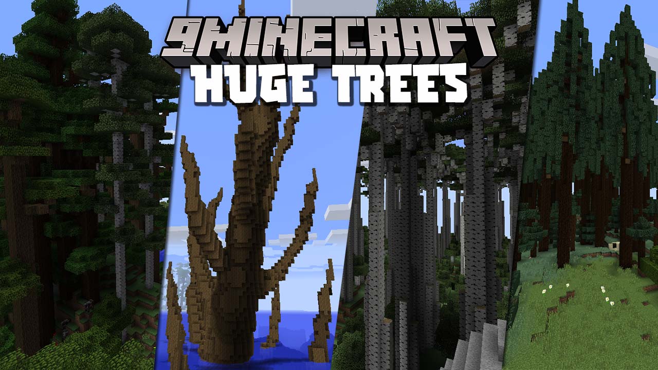 Huge Trees Mod 1 12 2 Generated Trees Mc Mod Net