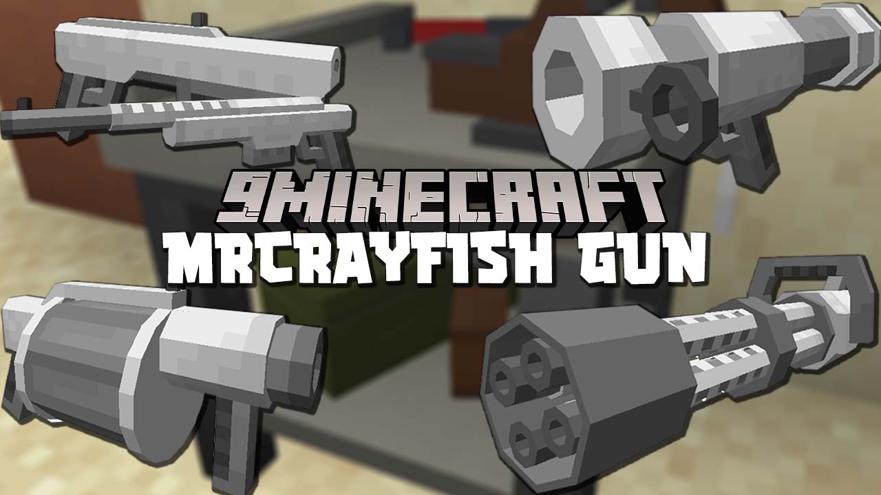 MrCrayfish's Gun Mod (1.19.4, 1.18.2) - Pistol, Shotgun, Rifle