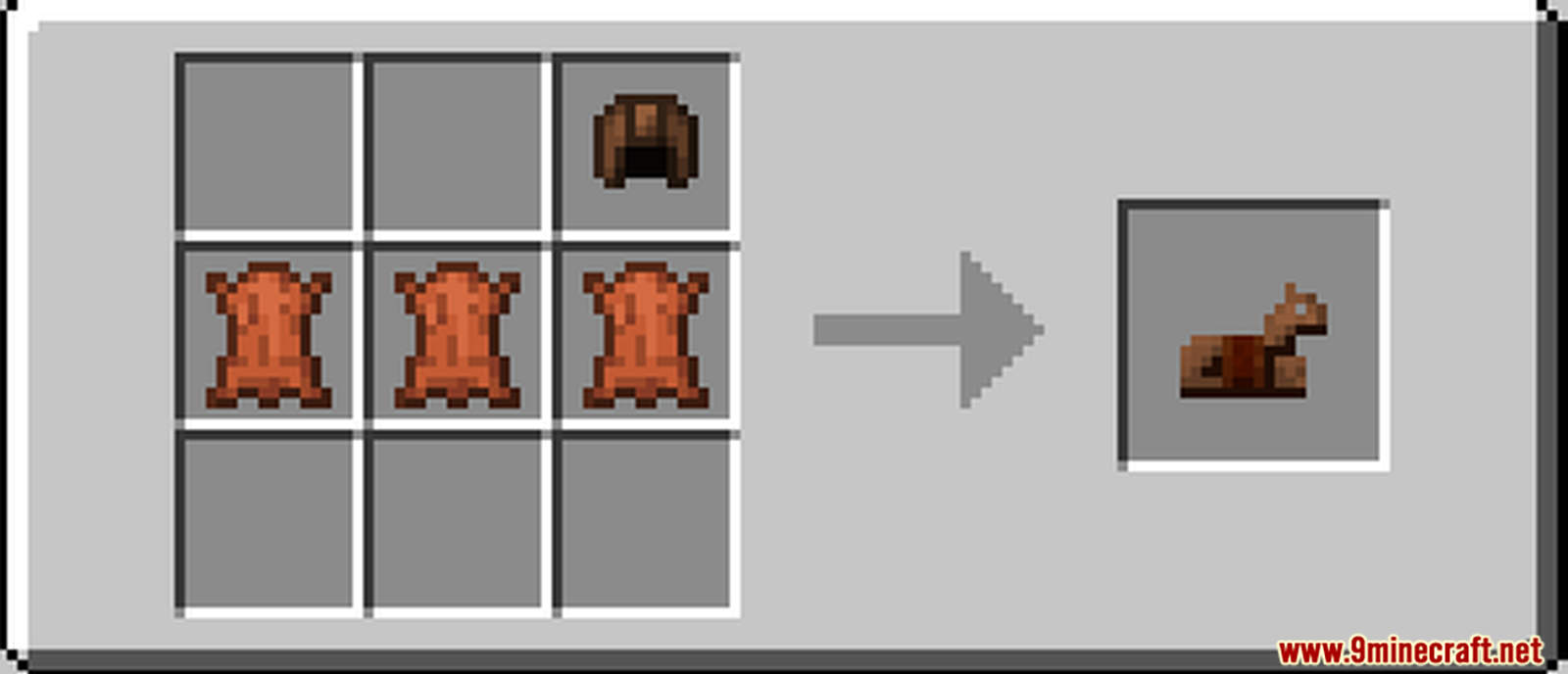 minecraft crafting guide horse