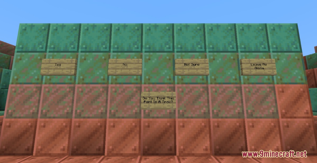 Minecraft DON'T JUMP IN THE WRONG DROPPER MOD / UNFAIR MAP OF