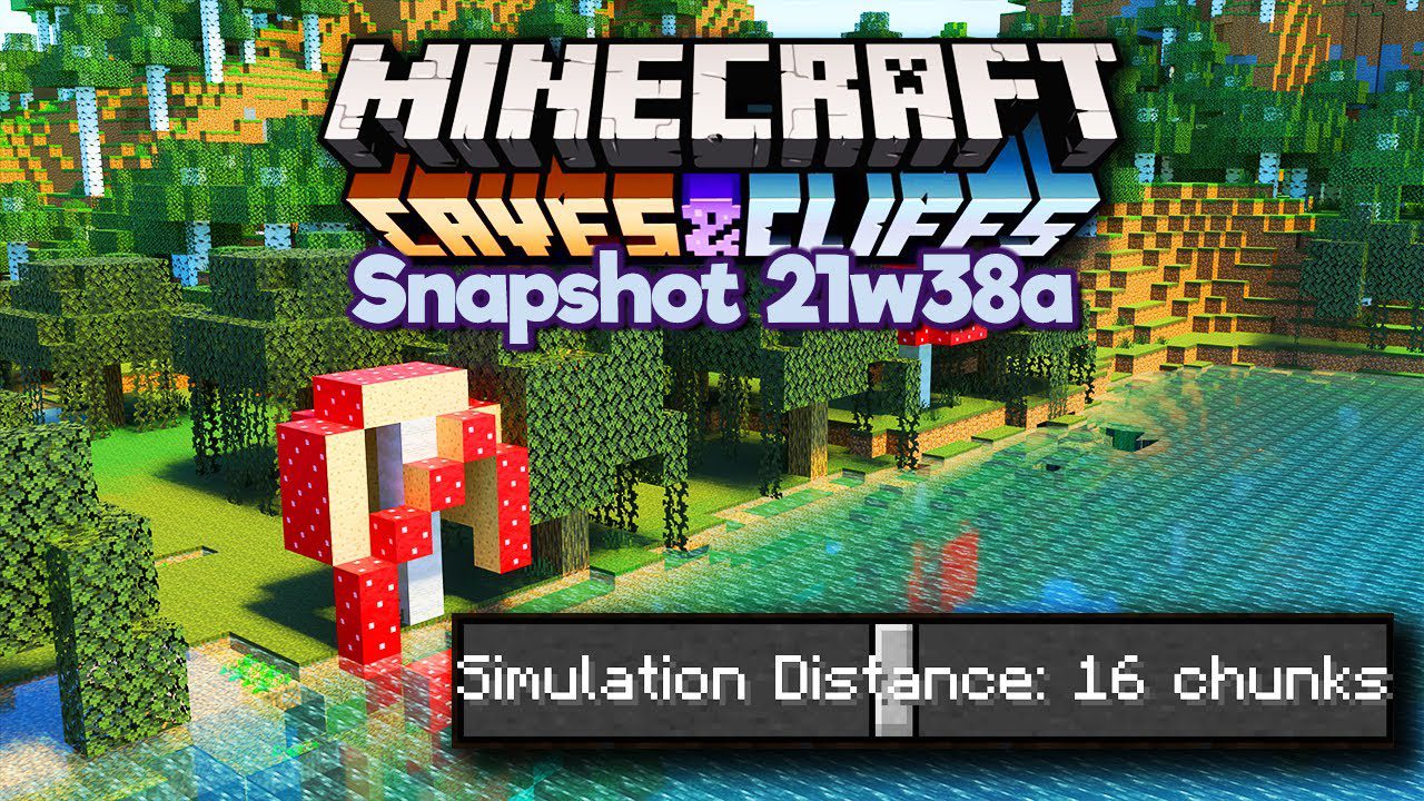 Minecraft 1.18 Snapshot 21w38a (Simulation Distance Parity