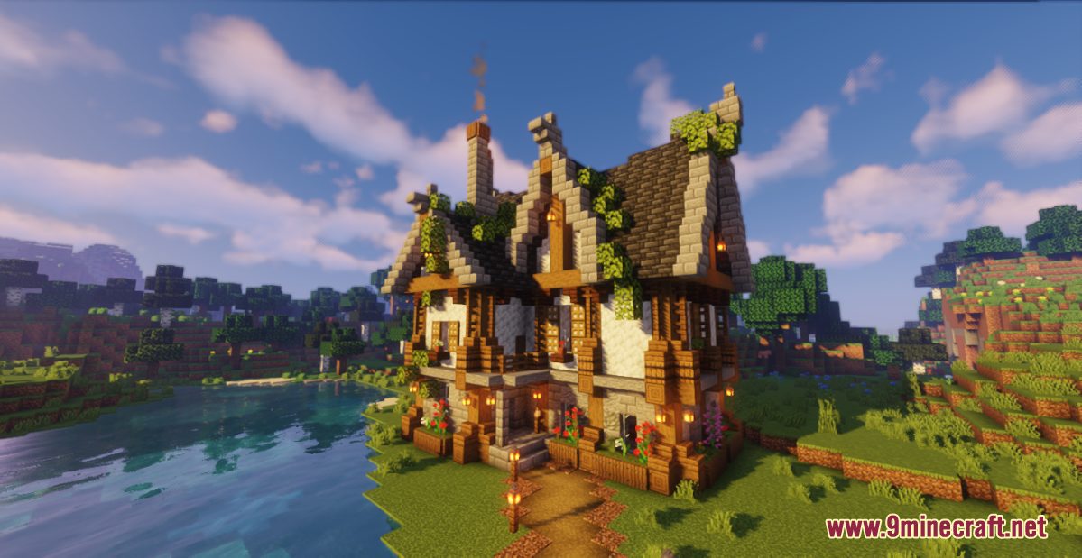 Aesthetic Cottage Map 1.17.1 for Minecraft - 9Minecraft.Net