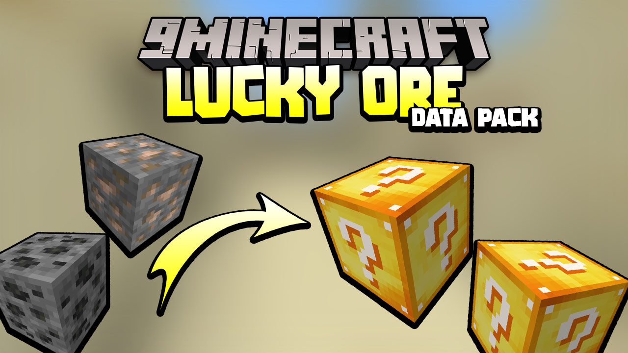 r Lucky Blocks in Minecraft Minecraft Data Pack