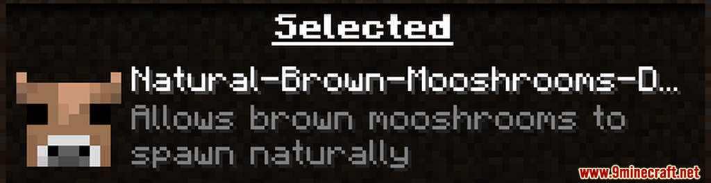 Natural Brown Mooshrooms Data Pack Screenshots (1)