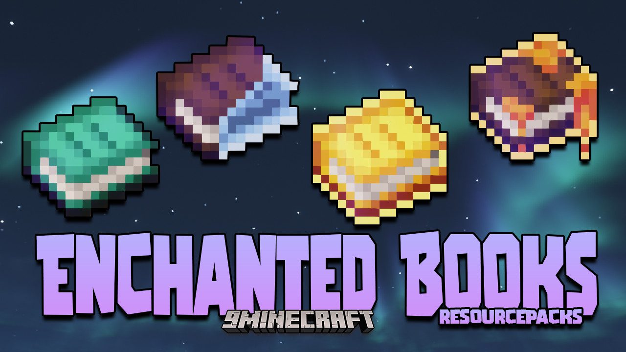 Enchanted Books Resource Pack (1.20.4, 1.19.4) - Texture Pack 