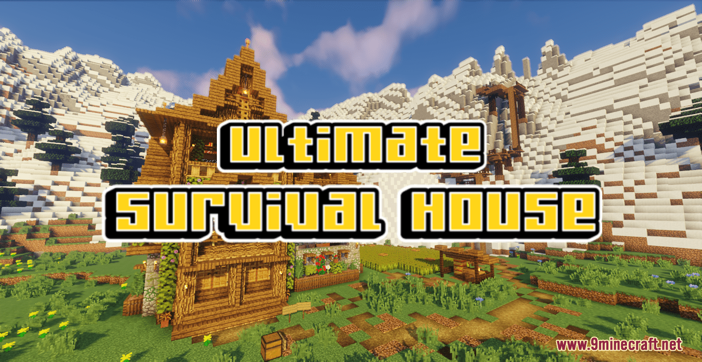 Minecraft 1.18 Starter House Tutorial with FREE World Download Minecraft  1.18 Survival 