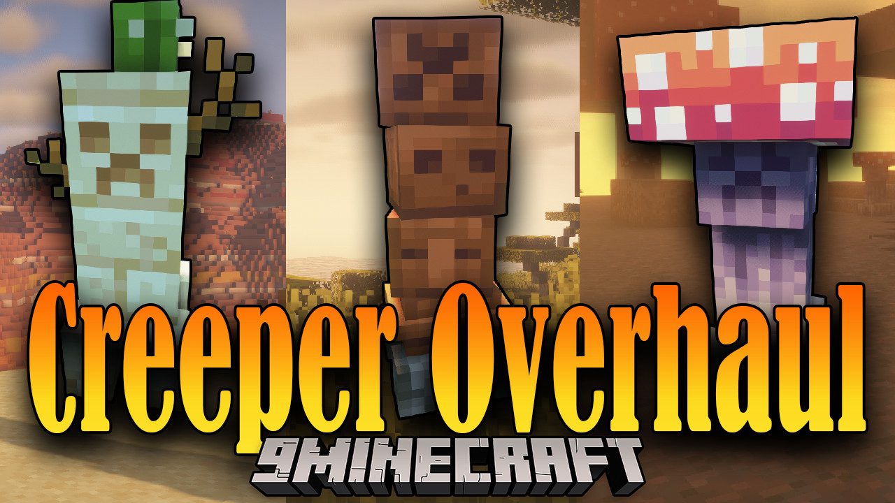 creeper zoo. Mod: creeper overhaul : r/Minecraft