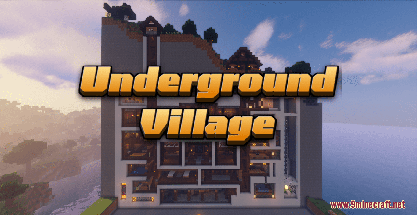 Underground Village/Hide and Seek Tag Map (By me, inspired by  u/jasonmorales519two) : r/Minecraft