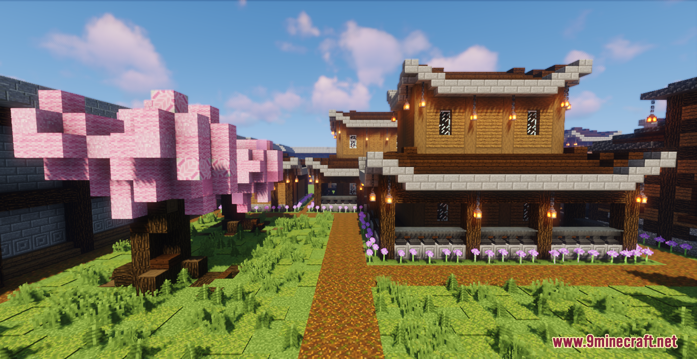 Medieval Japanese Town Map (1.19.2, 1.18.2) - Lovely Japanese ...