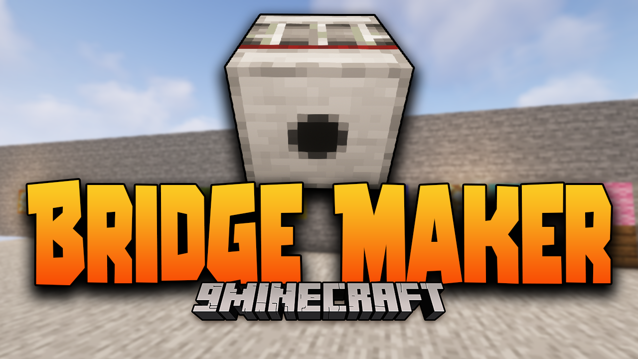 Bridge Maker Mod 1 19 1 1 18 2 A Bridge Will Be Automatically Built 9minecraft Net