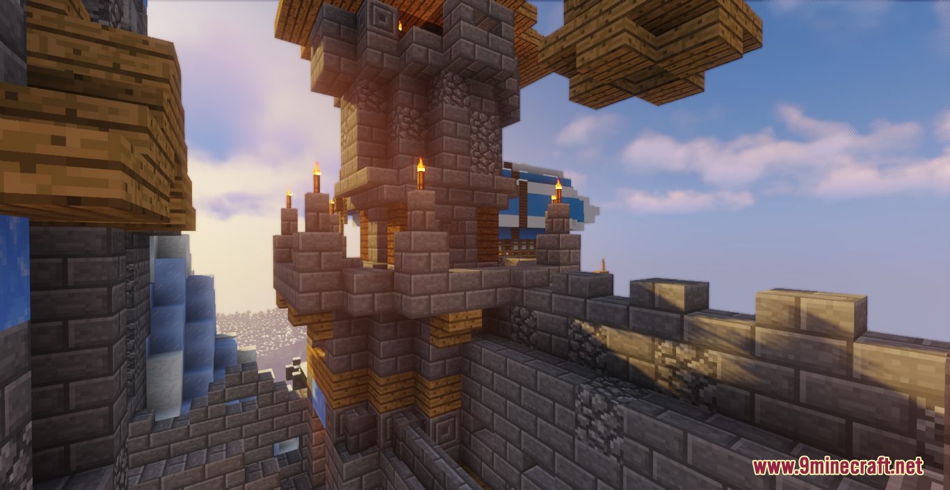 Norpeak - A Medieval Mountain Castle & Fortress Minecraft Map