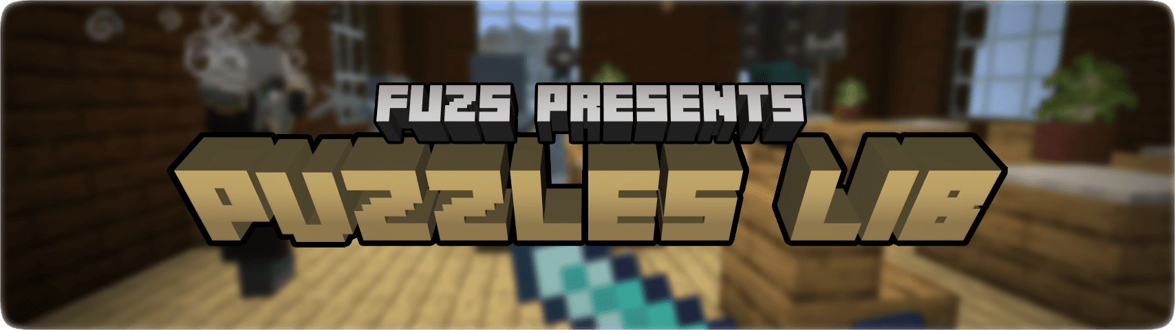 Puzzles Lib for Minecraft 1.19.2, 1.18.2, 1.17.1 and 1.16.5