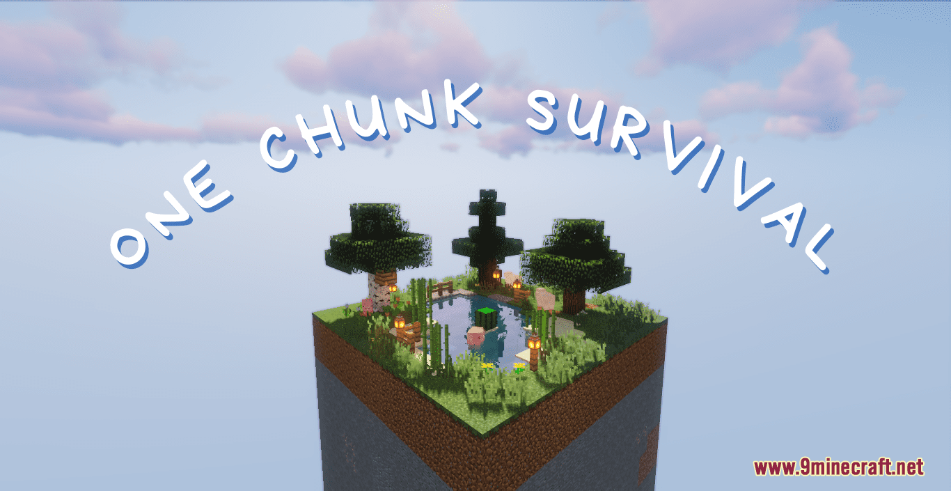 One Chunk Survival Map 1 19 2 1 18 2 Survival On One Chunk Sky Island 9minecraft Net