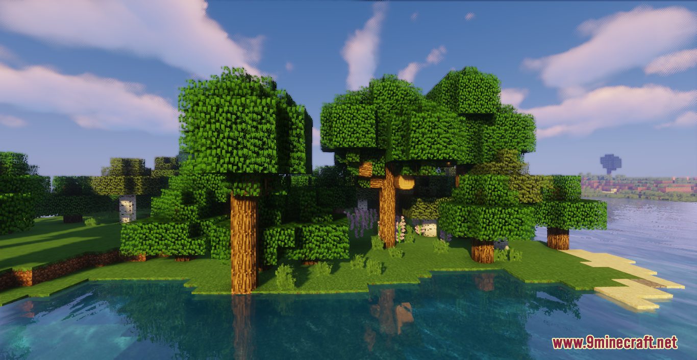 Round Trees Resource Pack 1 19 2 1 18 2 Texture Pack Mc Mod Net