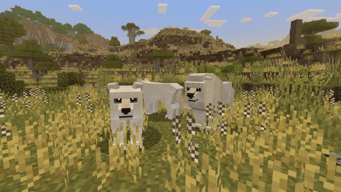 yCreatures Savanna Addon (1.19) - 40+ Wildlife Animals - 9Minecraft.Net