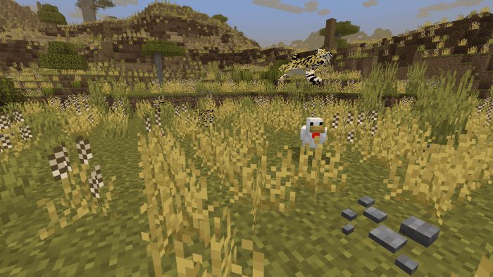 yCreatures Savanna Addon (1.19) - 40+ Wildlife Animals - 9Minecraft.Net