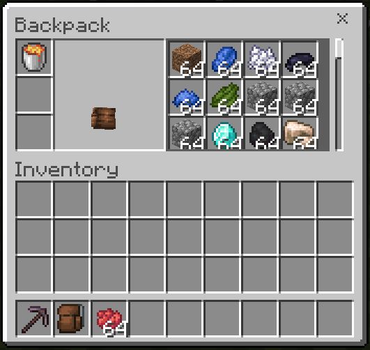 BACKPACK Addon For Minecraft PE 1.20 [ 100% WORKING ] 