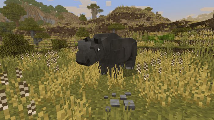 yCreatures Savanna Addon (1.19) - 40+ Wildlife Animals - 9Minecraft.Net