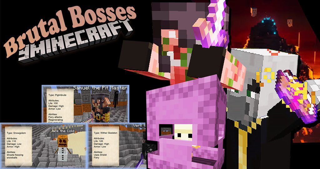 Top 20 Minecraft 1.16.4 Mods for Multiplayer & Friends! [Boss Fights,  Dungeons & Animals] 