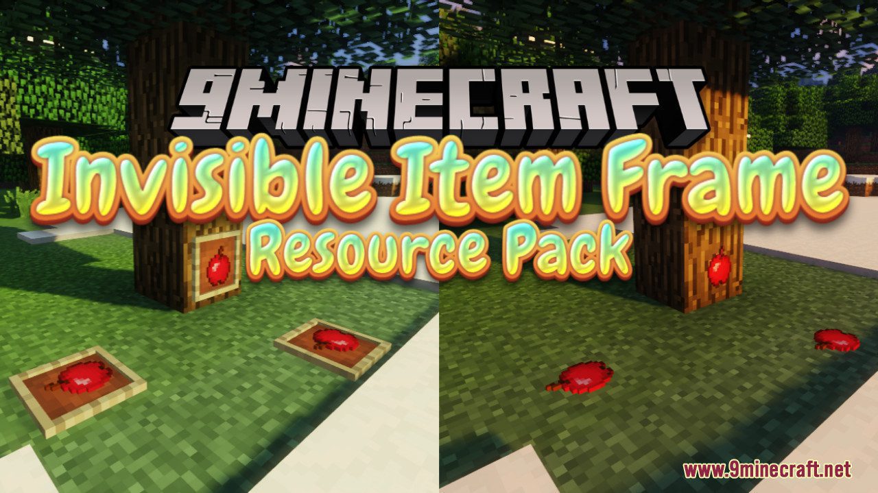 invisible item frame command pocket edition