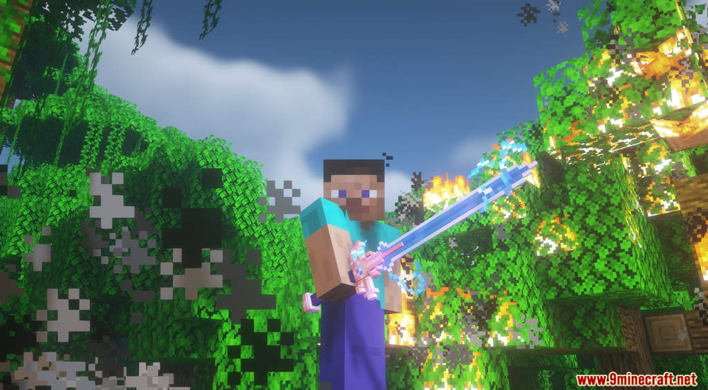 Minecraft Custom Sword Datapack】StormRuler (5 ability Sword) 