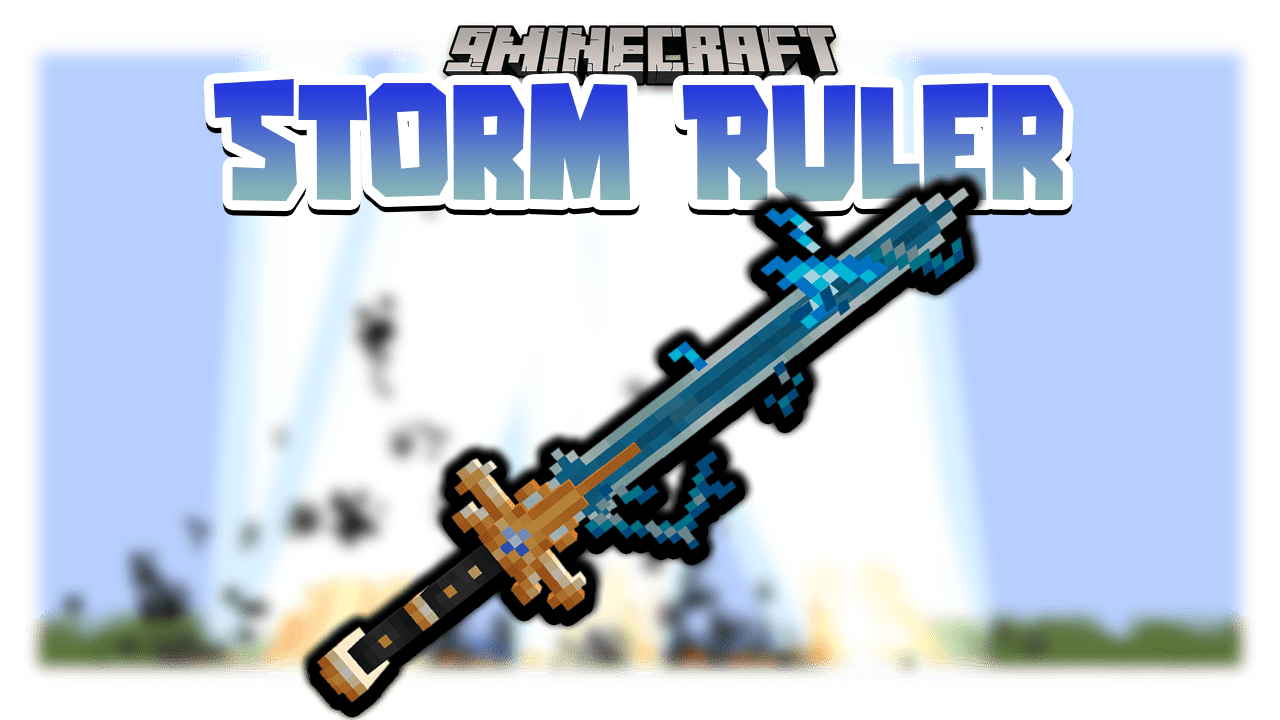 Minecraft Custom Sword Datapack】StormRuler (5 ability Sword) 
