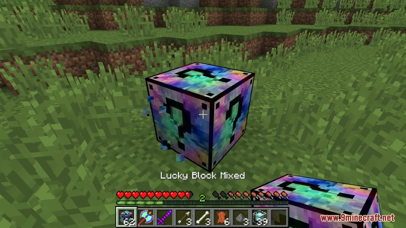 MIXED LUCKY BLOCK - MINECRAFT 1.8.9 (MOD SHOWCASE) 