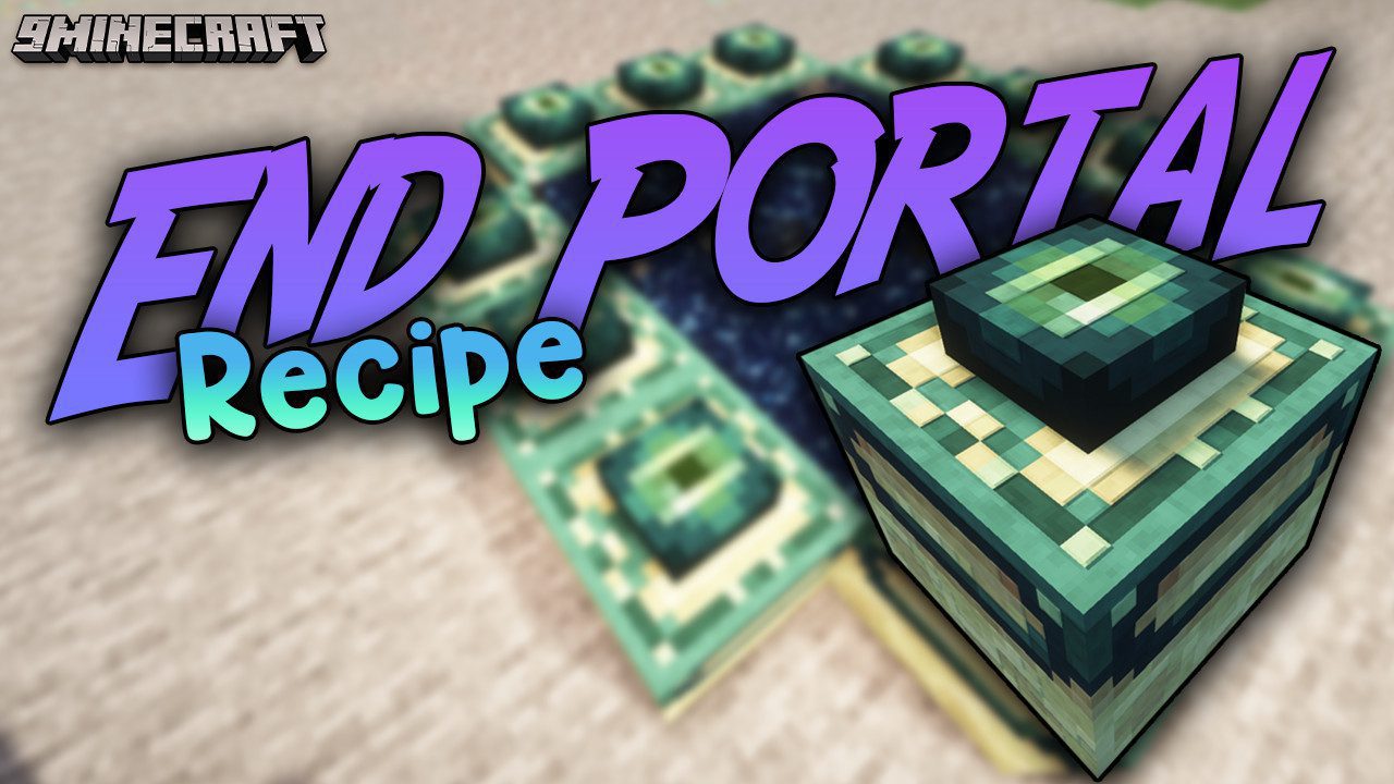Craftable End Portal Frame Minecraft Data Pack