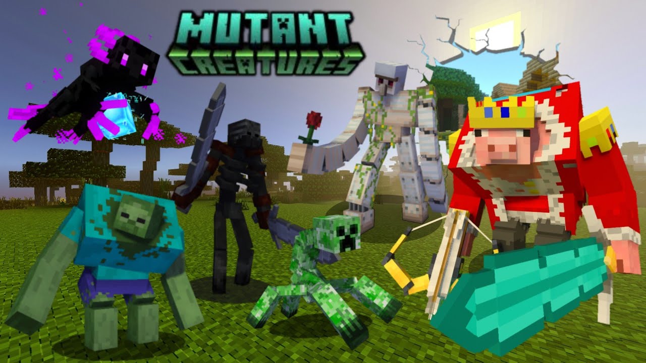 Mutant Creatures Addon 1 19 1 18 Minecraft Pe Bedrock Mod 9minecraft Net