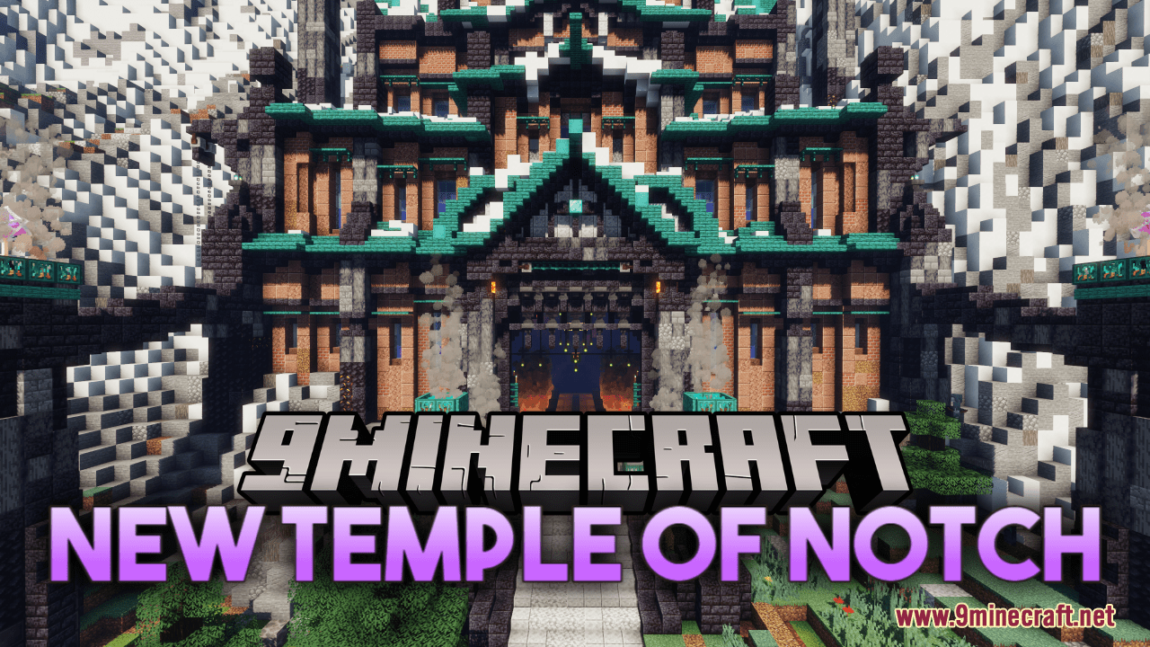 The New Temple Of Notch Map (1.20.4, 1.19.4) - Epic Adventure.