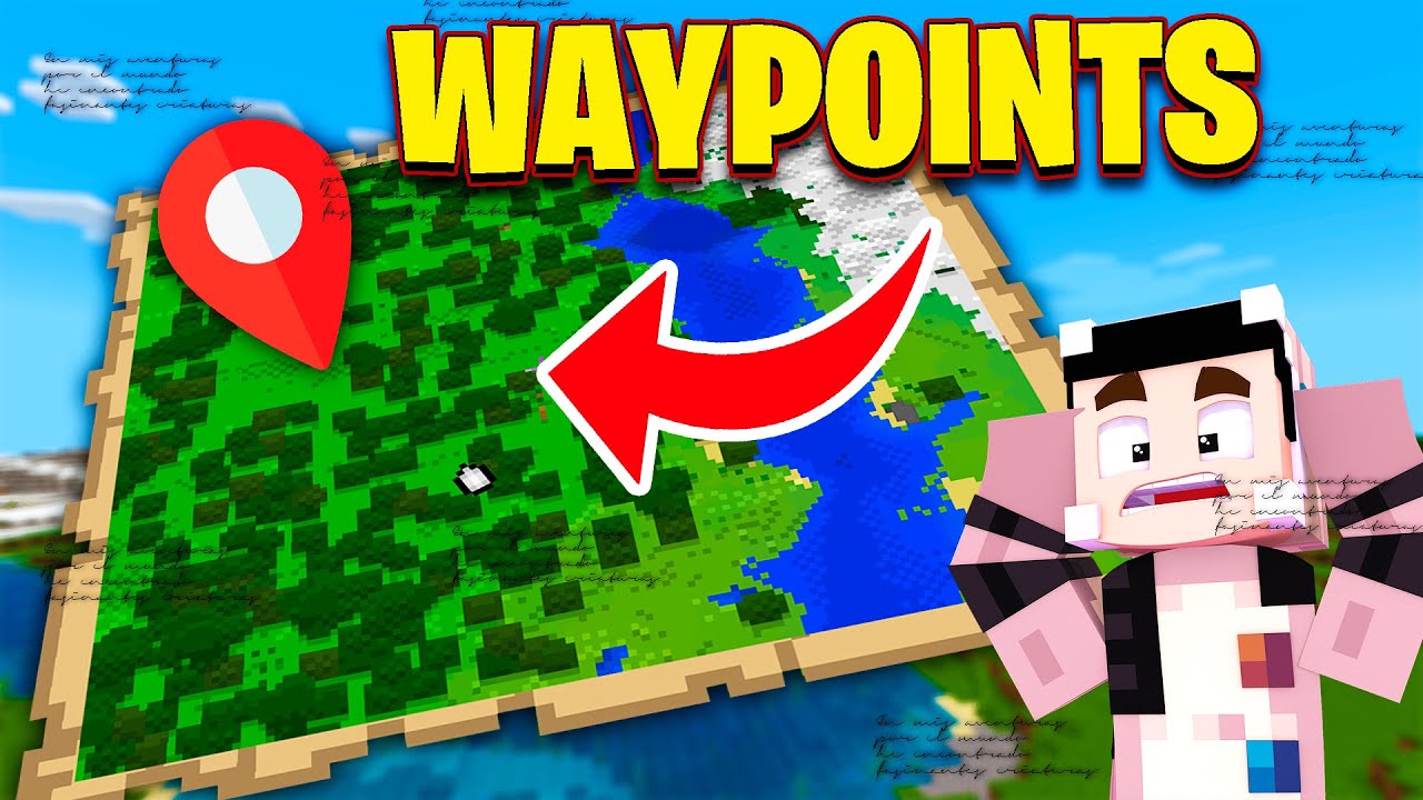Multiplayer Waypoint System Addon for Minecraft