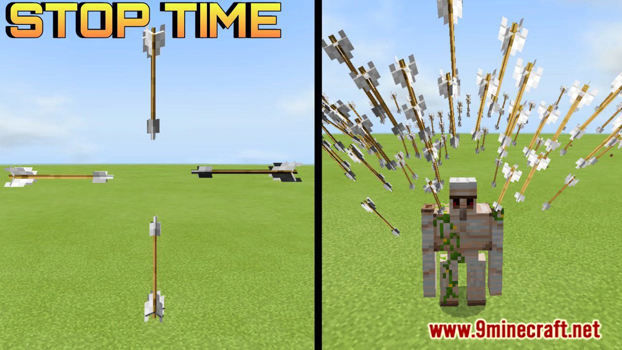 What Happens if You Stop Time in Minecraft PE 1.20 Craft Mods ? #shorts  #minecraft #mcpe #stoptime 