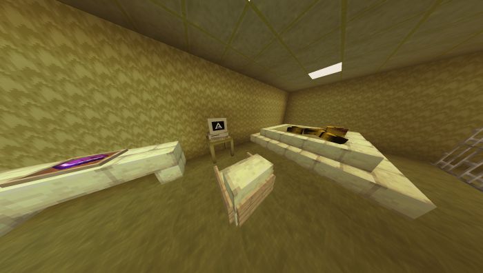 The Backrooms Survival Expansion mod for Minecraft PE